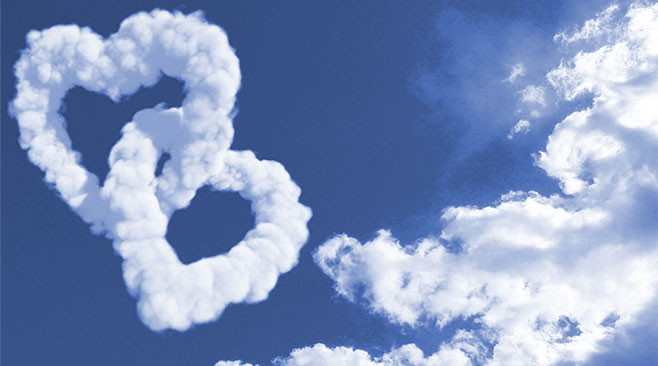 Nube corazón