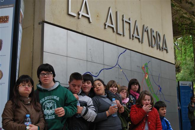 Visita del CEC Down Almería a Granada