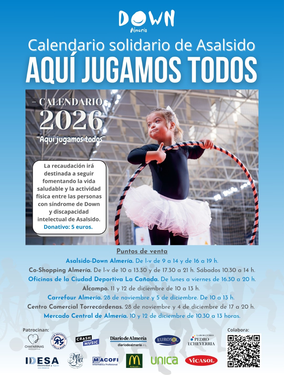 Calendario Solidario Asalsido 2026 Calendario Solidario Asalsido 2026